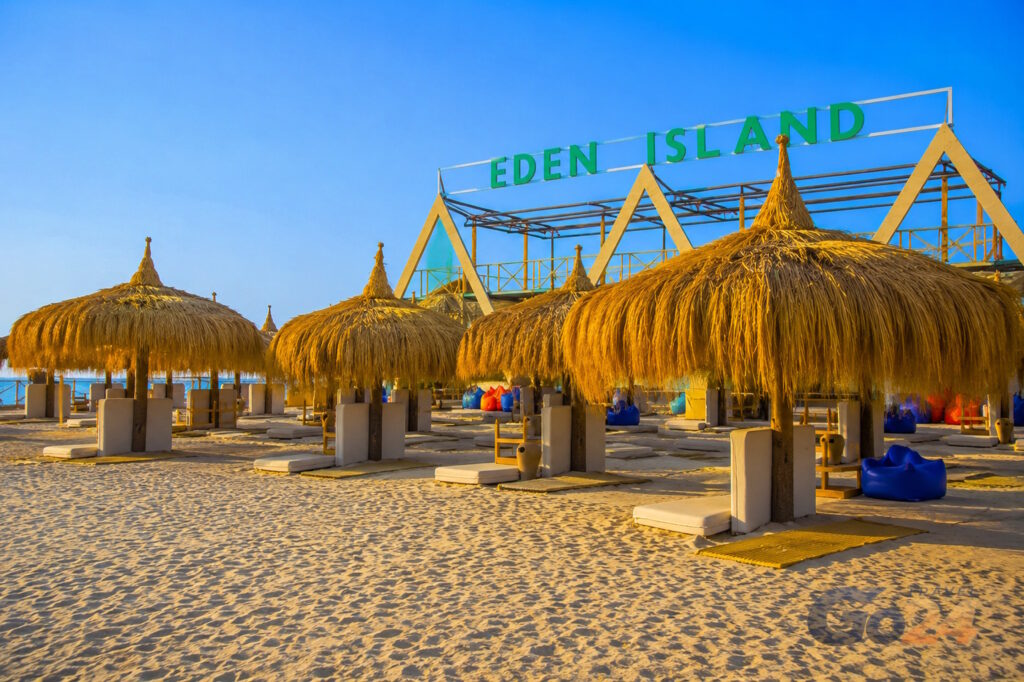 Остров Eden в Хургаде — пляж, песок и морская экскурсия на остров Гифтун