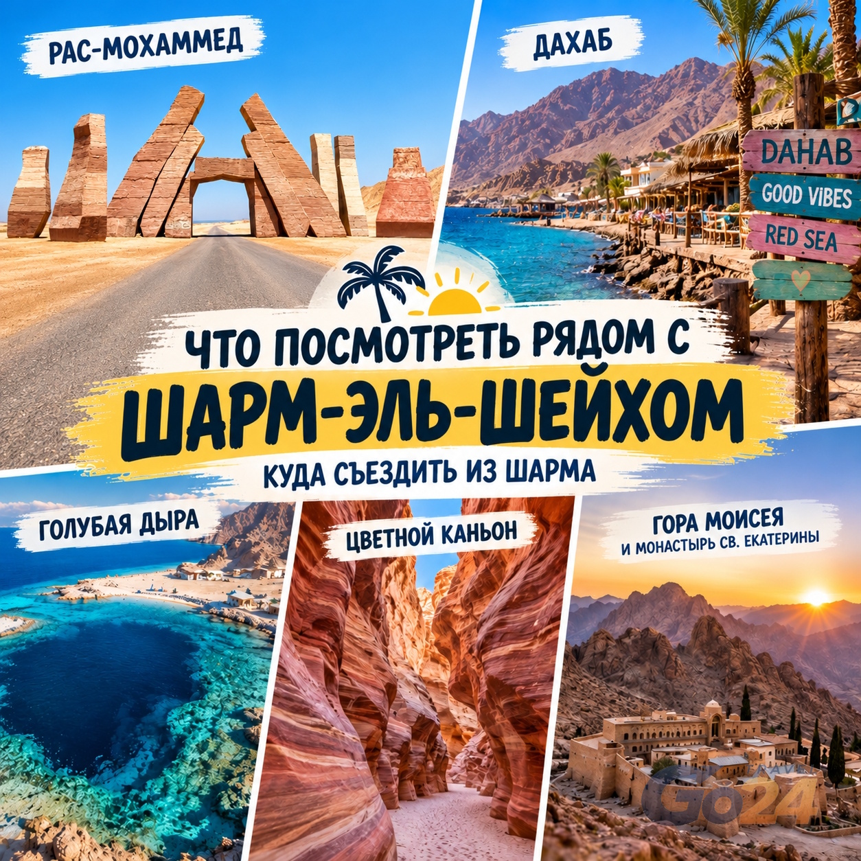 Что посмотреть рядом с Шарм-эль-Шейхом