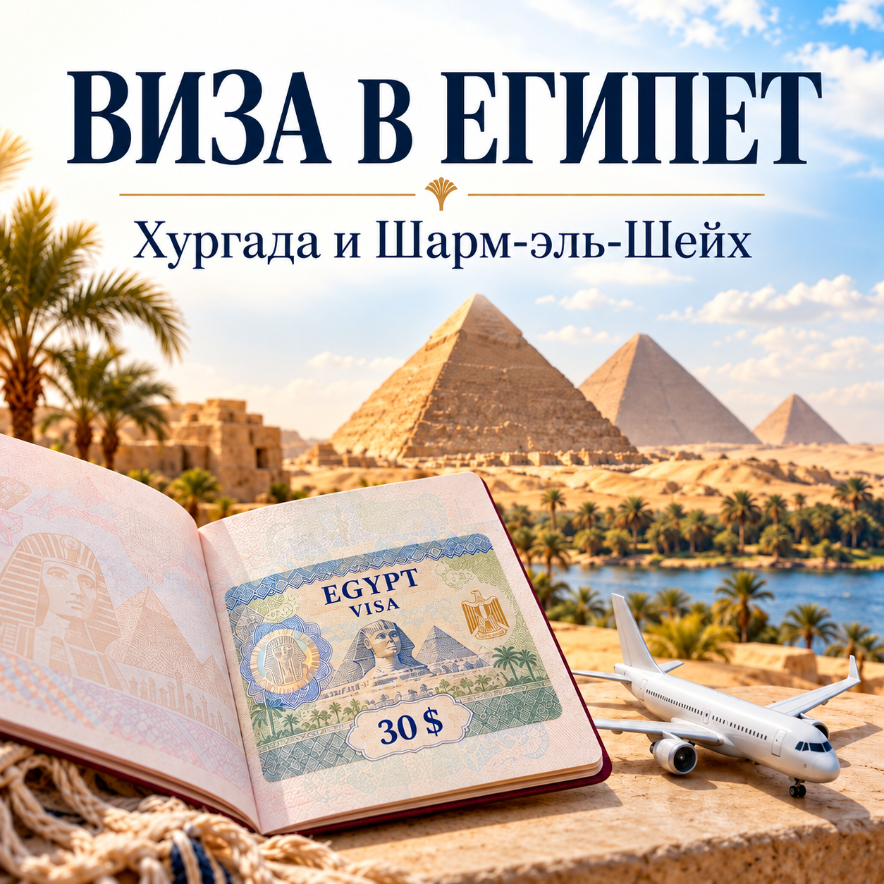Виза в Египет для россиян: пирамиды и путешествие