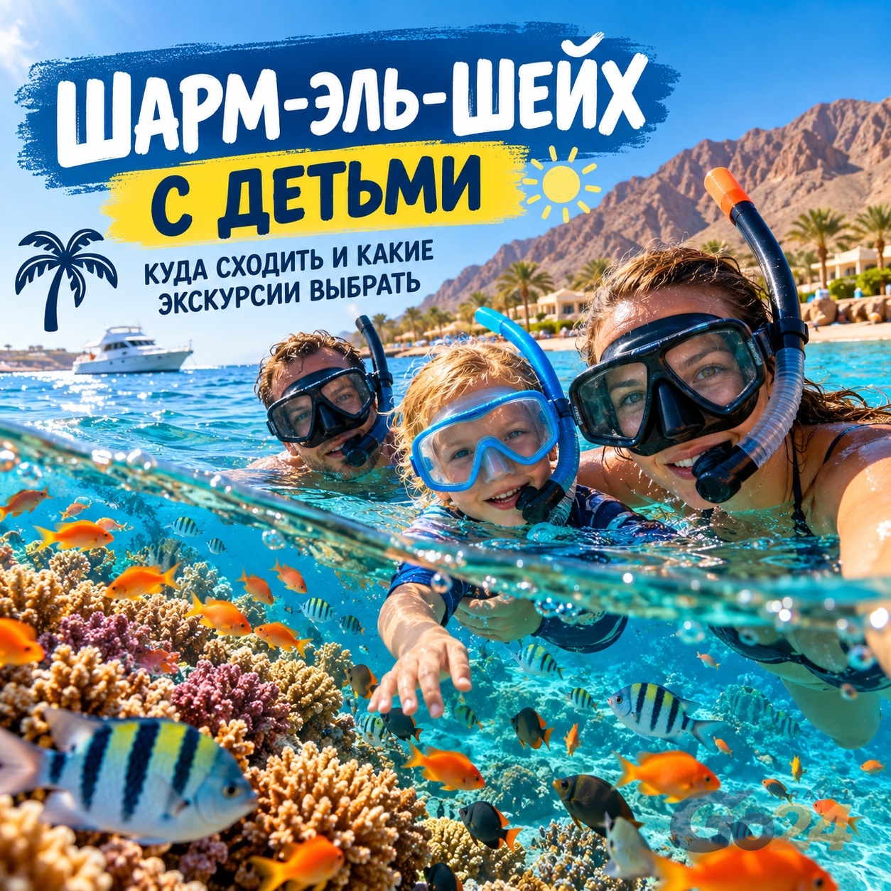 Отдых с детьми в Шарм-эль-Шейхе